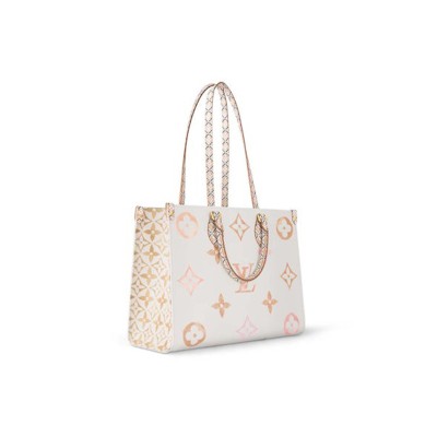 LOUIS VUITTON ONTHEGO MM BEIGE M22975 (35*27*14cm) 